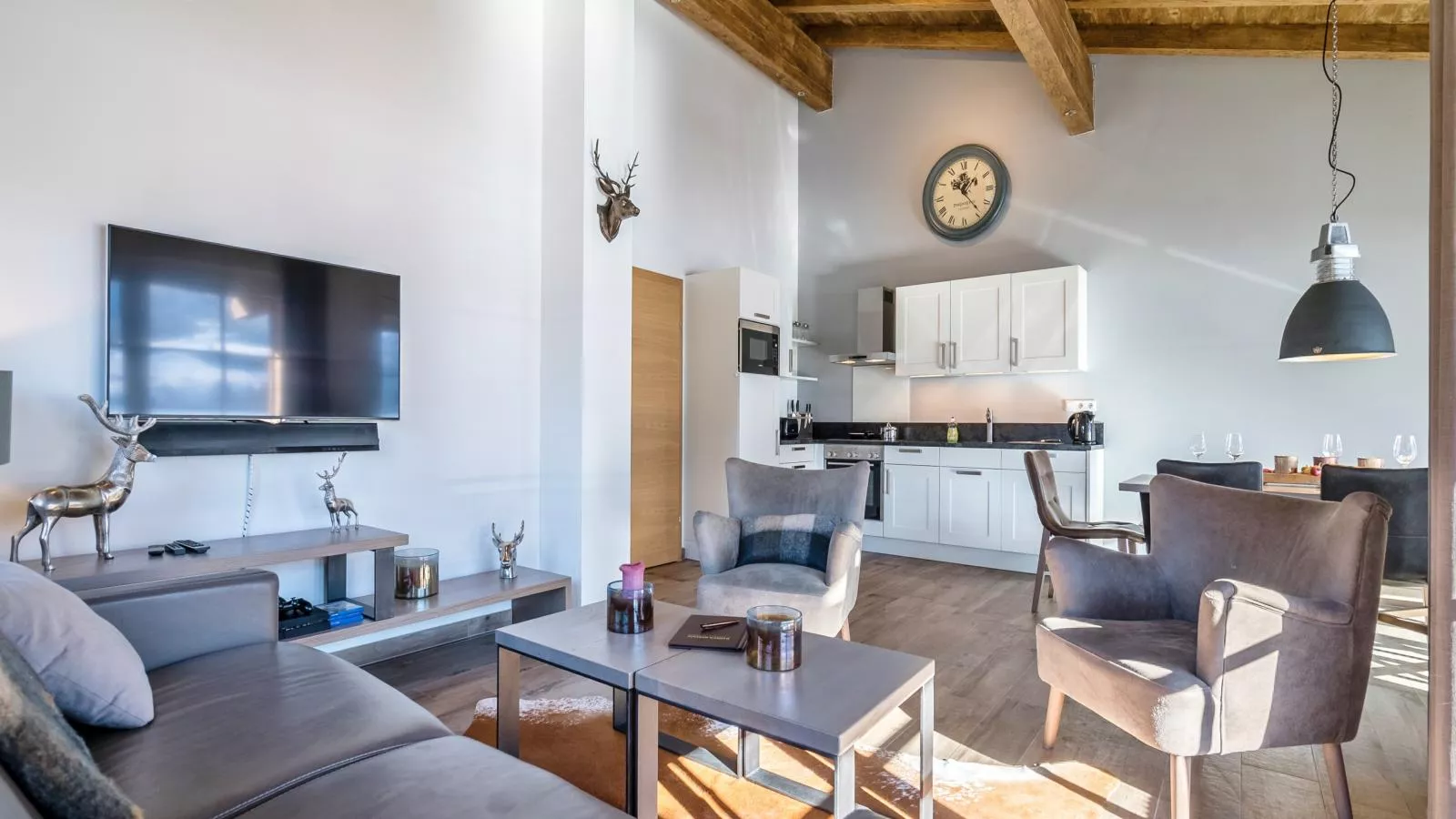 Luxury Tauern Suite Walchen-Kaprun 7-Woonkamer