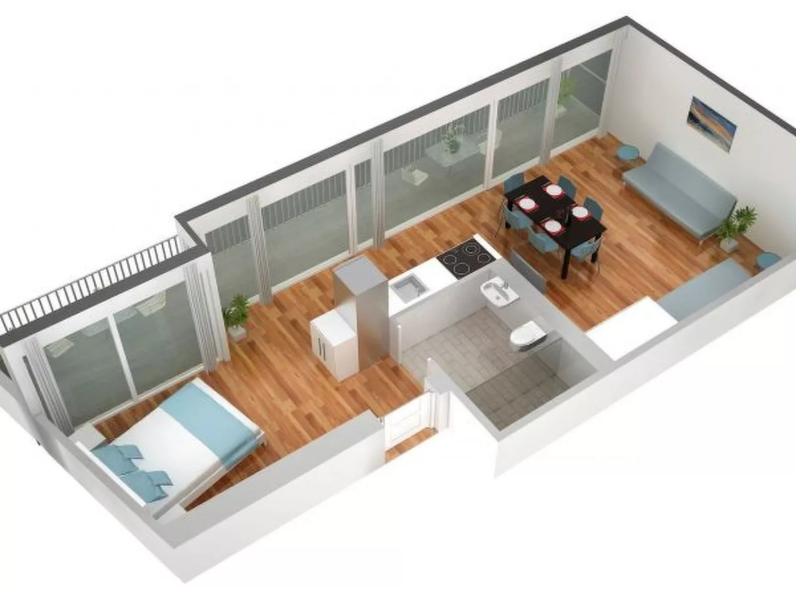 BS Monet V - Marktplatz HITrental Apartment