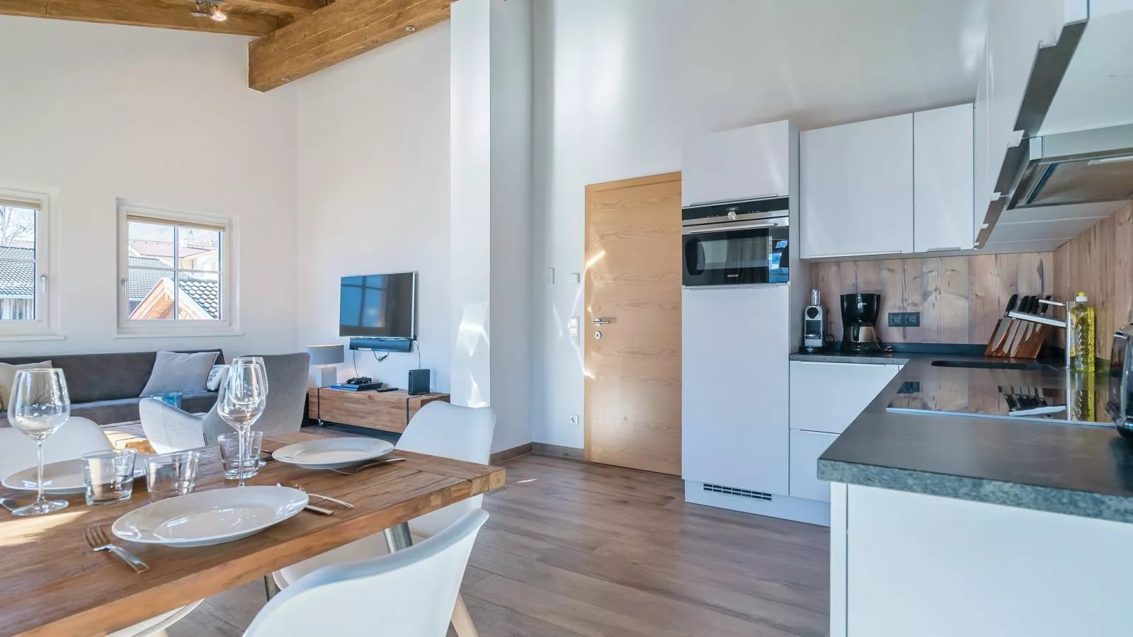 Luxury Tauern Suite Walchen-Kaprun 3-Keuken