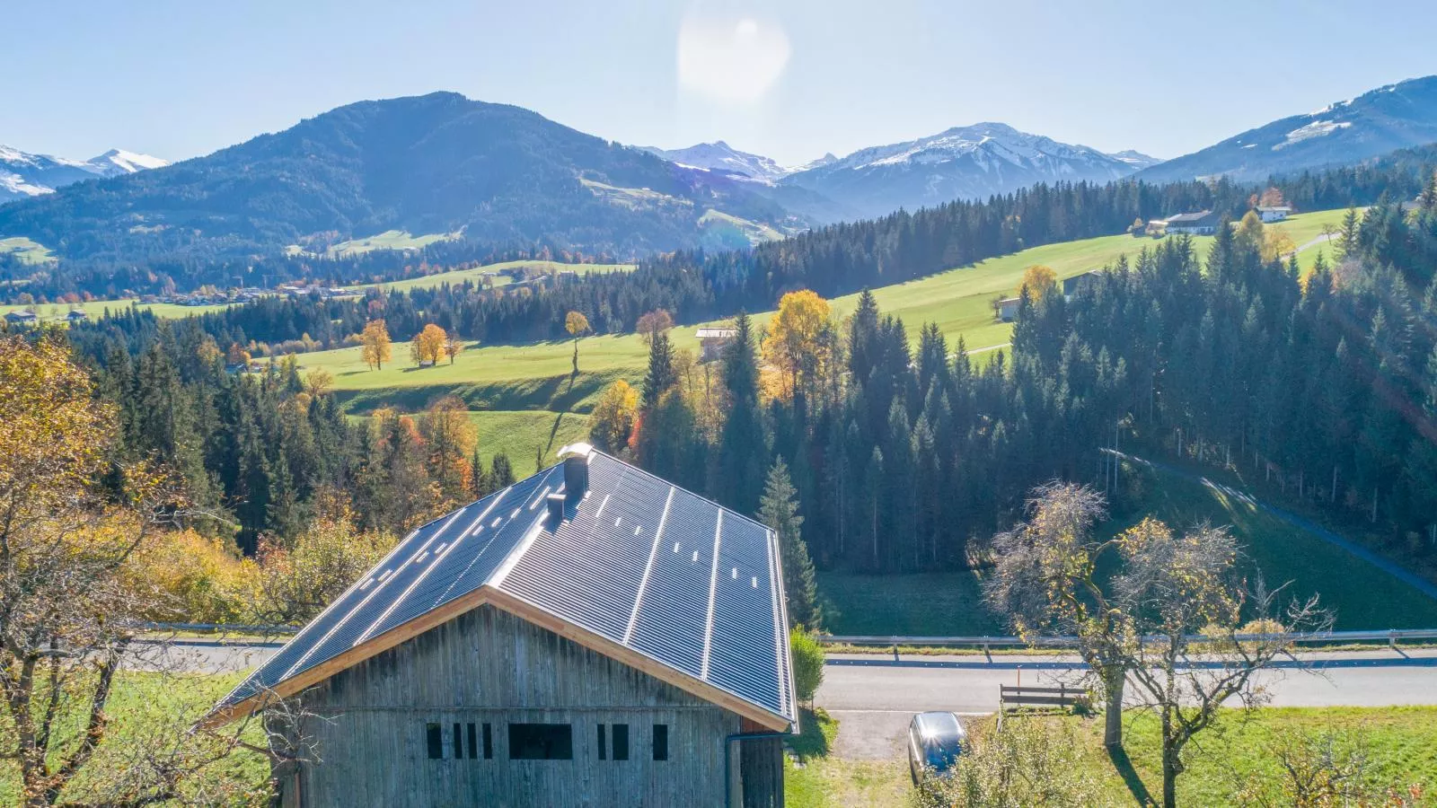 Landhaus Platzl-Buitenkant zomer