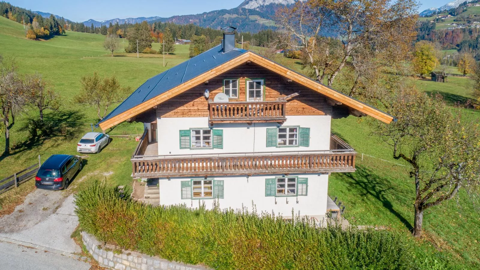 Landhaus Platzl-Buitenkant zomer