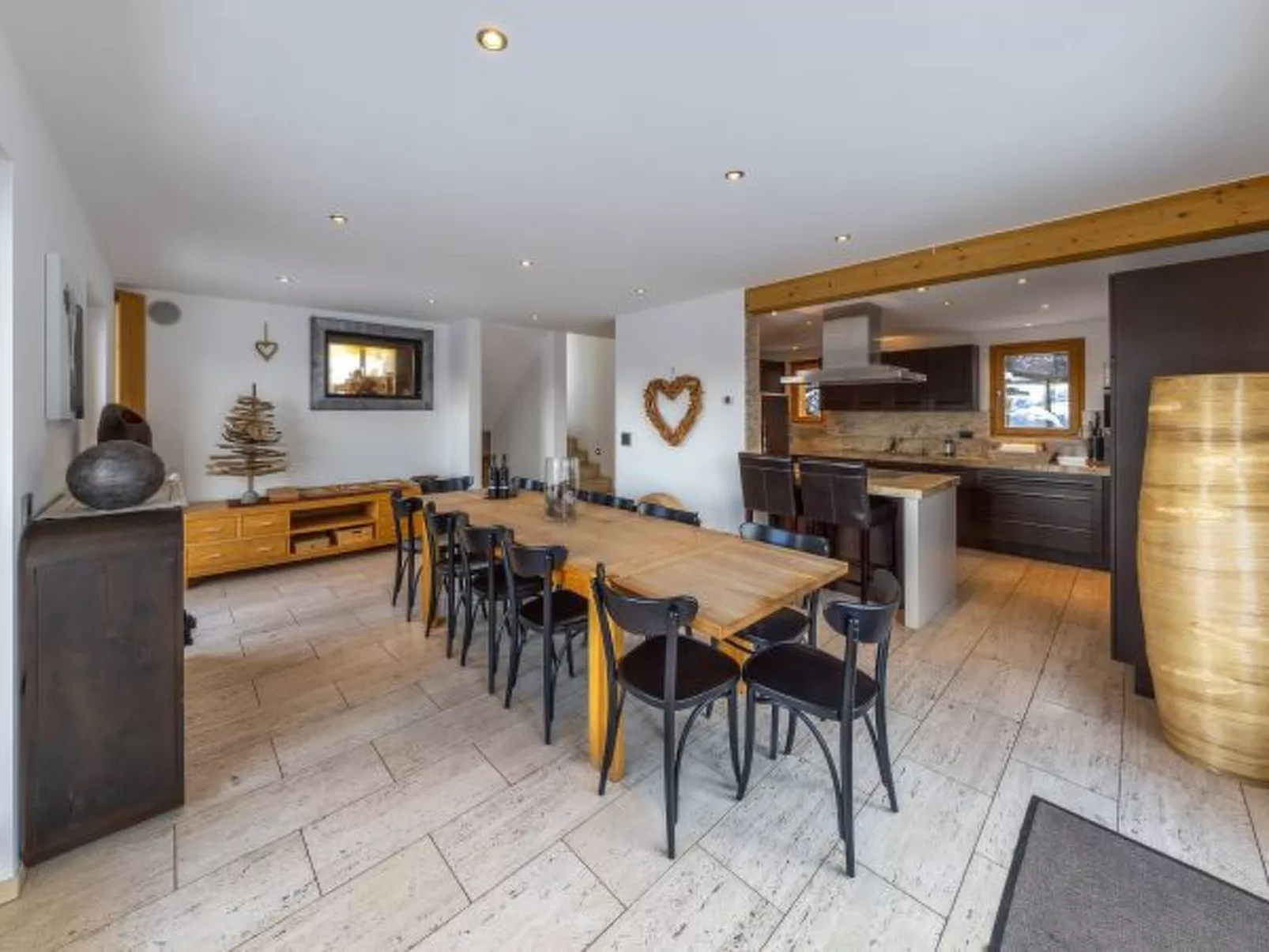 Chalet Enchanteur sauna, Whirlpool, 13pax - Binnen