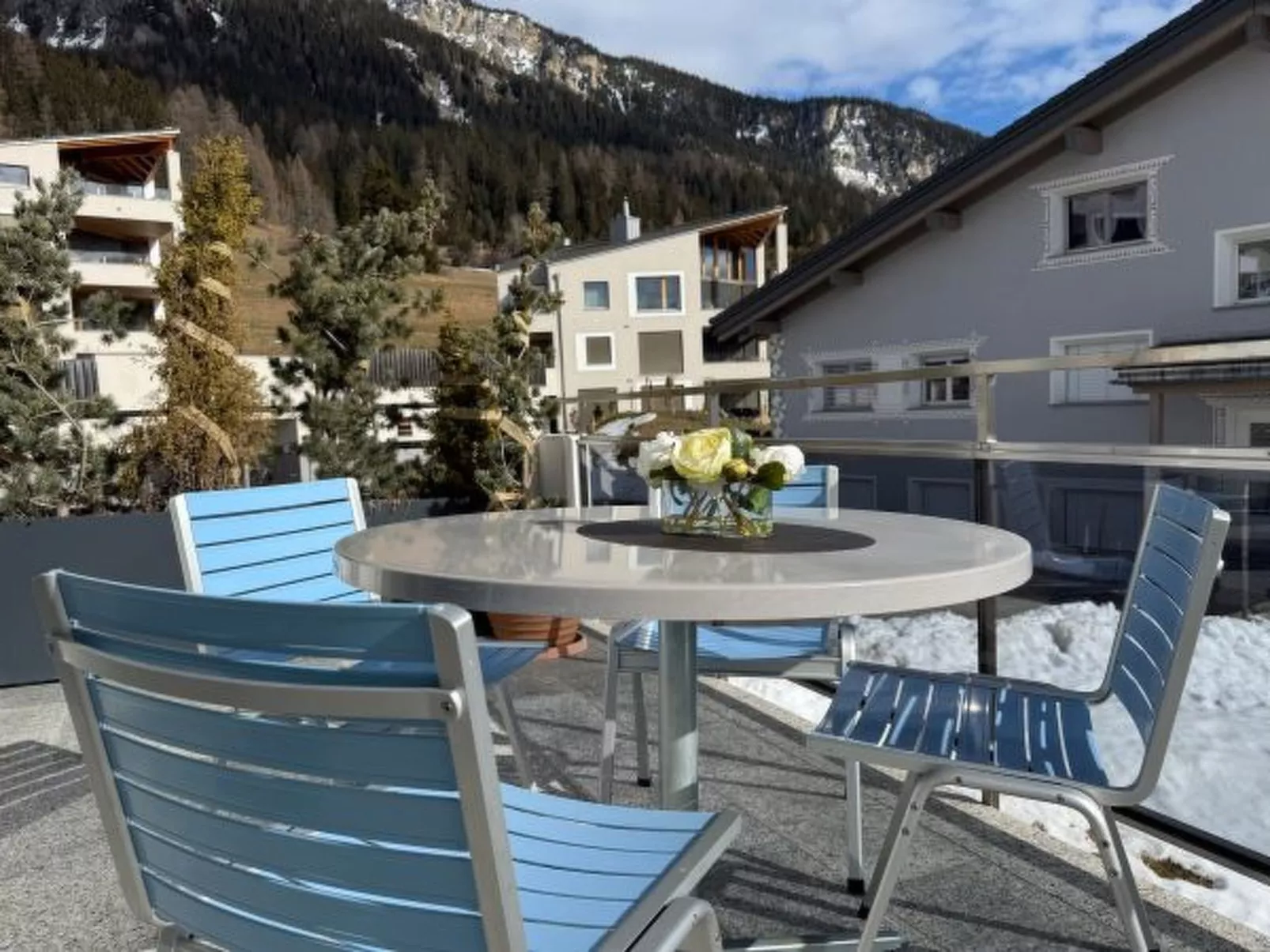 Unterkunft für 4 Personen Arsas Lantsch-Lenzerheide - Buiten