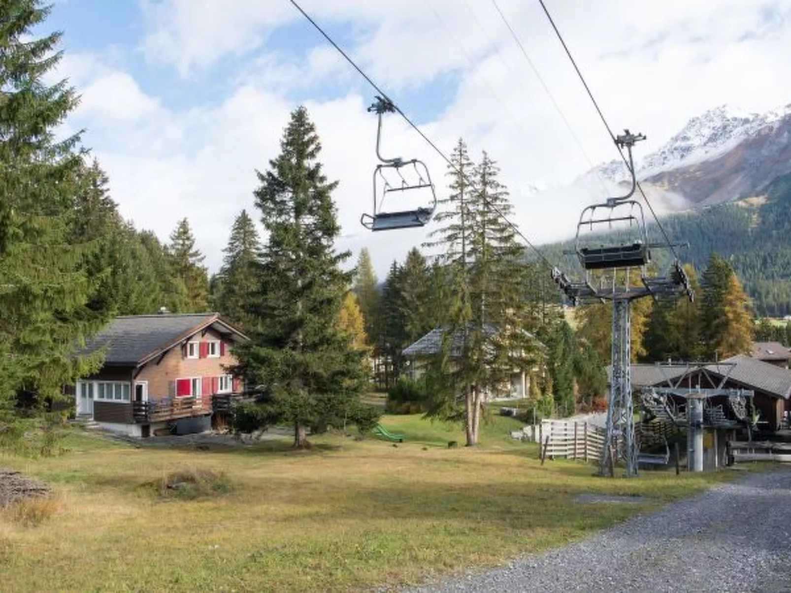 Tgantieni Ski-in Ski-out-Lenzerheide - Buiten