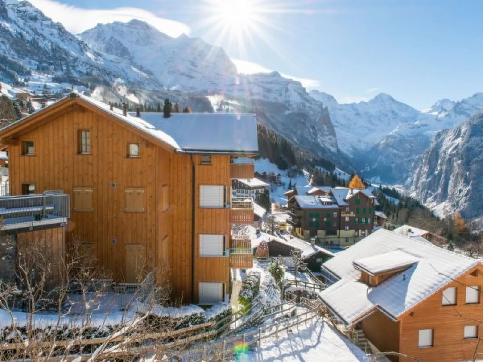 Chalet Sterndolde Apt. 3 - Buiten