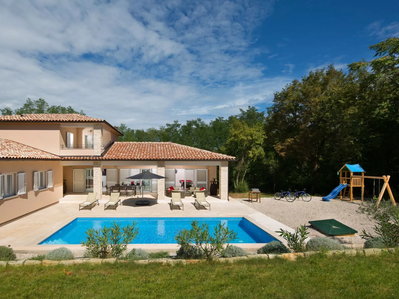 Istrische Villa Happy House - Buiten