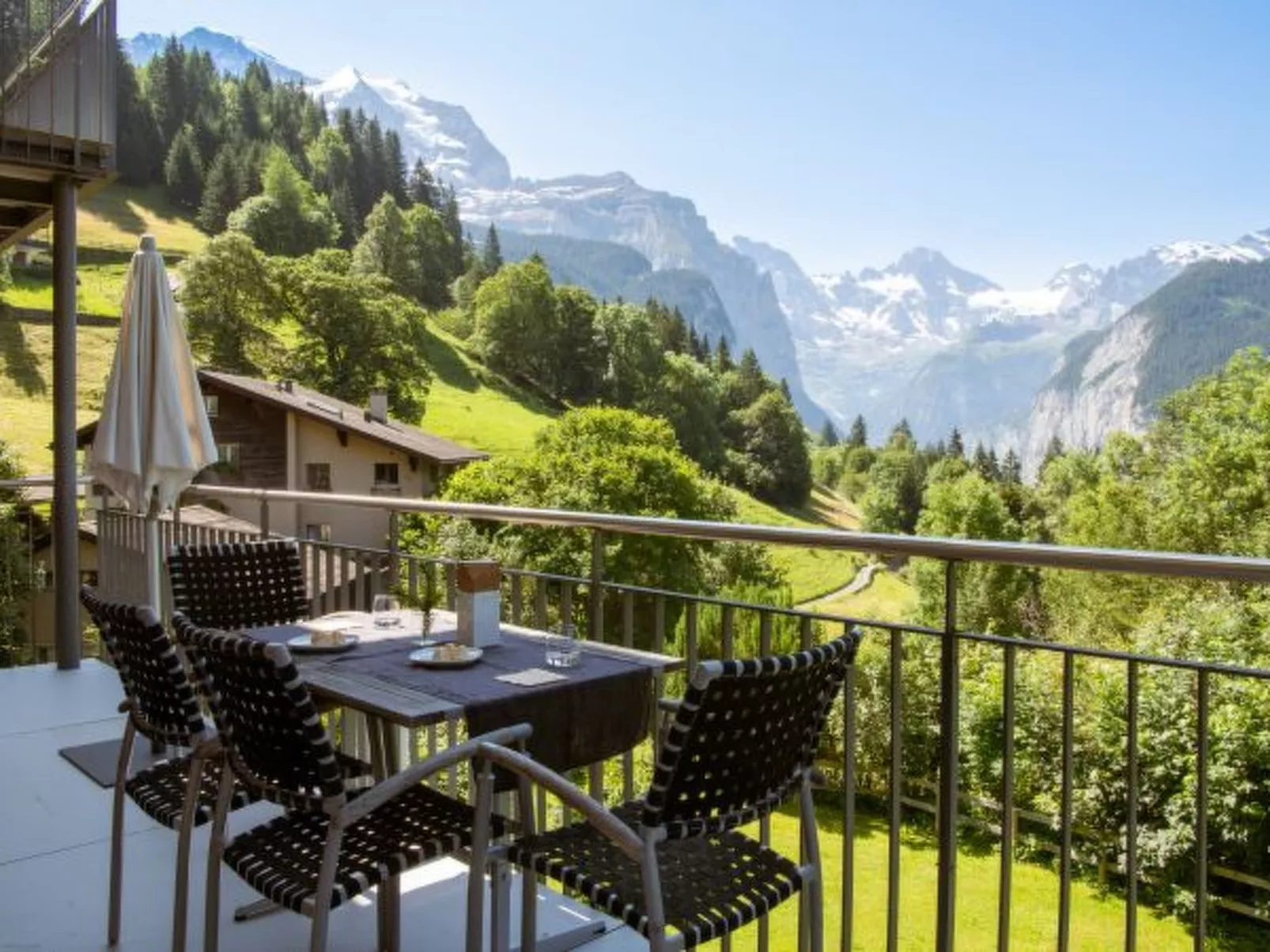 Chalet Mittaghorn Apt. 5 - Buiten