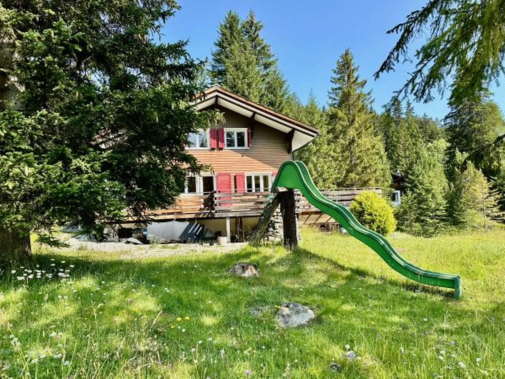 Tgantieni Ski-in Ski-out-Lenzerheide - Buiten