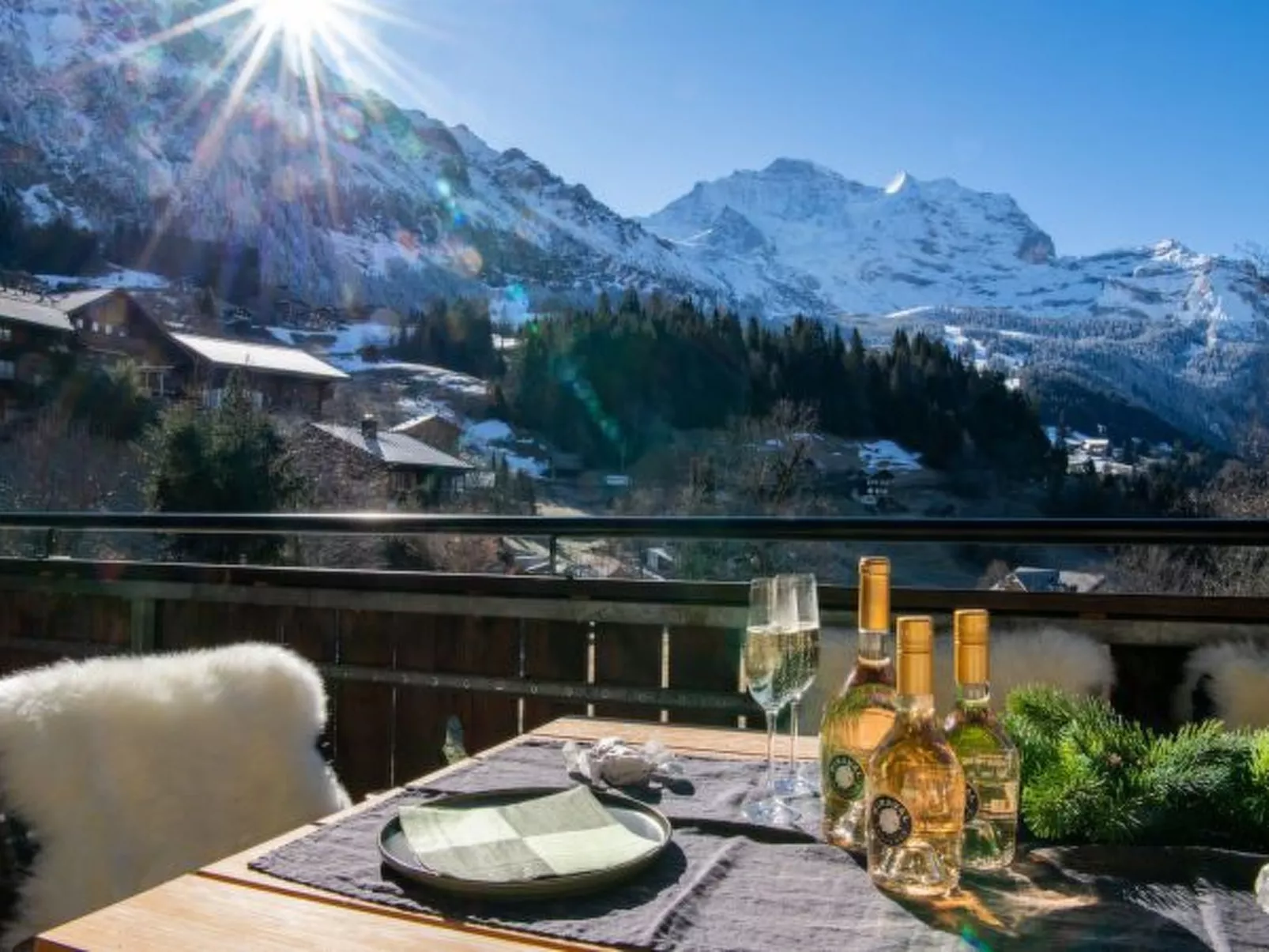 Chalet Margaux Penthouse - Buiten