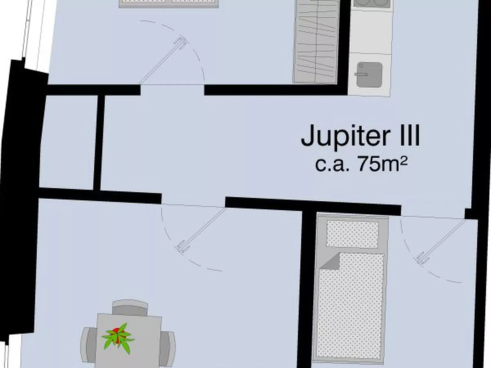 LU Jupiter lll - Chapel Bridge HITrental Apartment - Binnen