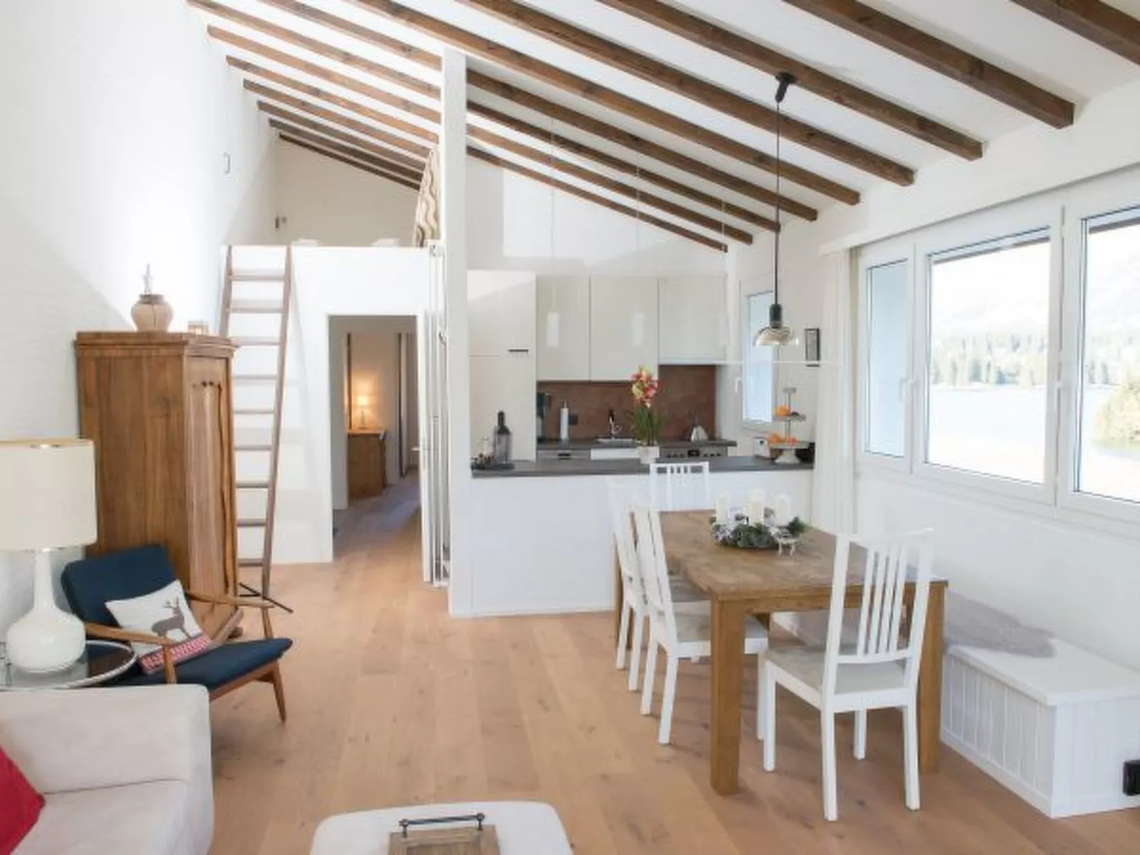 Attikawohnung La Riva Lenzerheide - Binnen