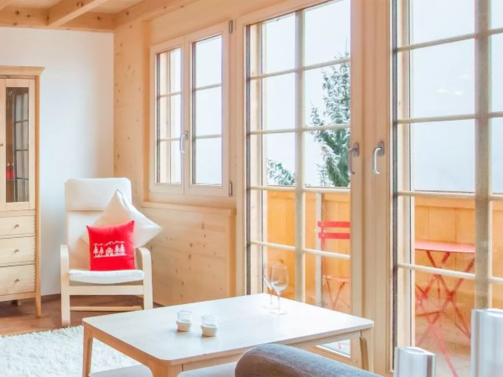 Chalet Aberot Penthouse Staubbach - Binnen