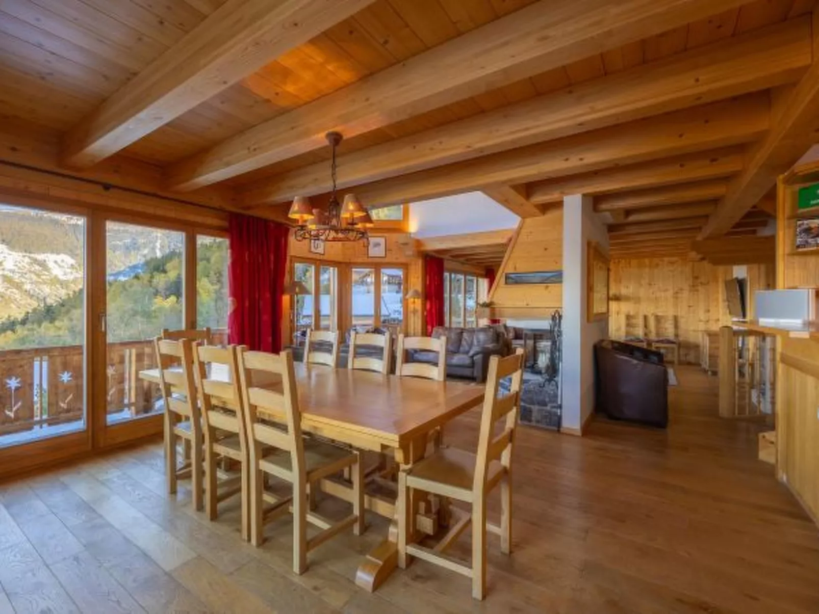 Chalet Vansamis, views & sauna - Binnen