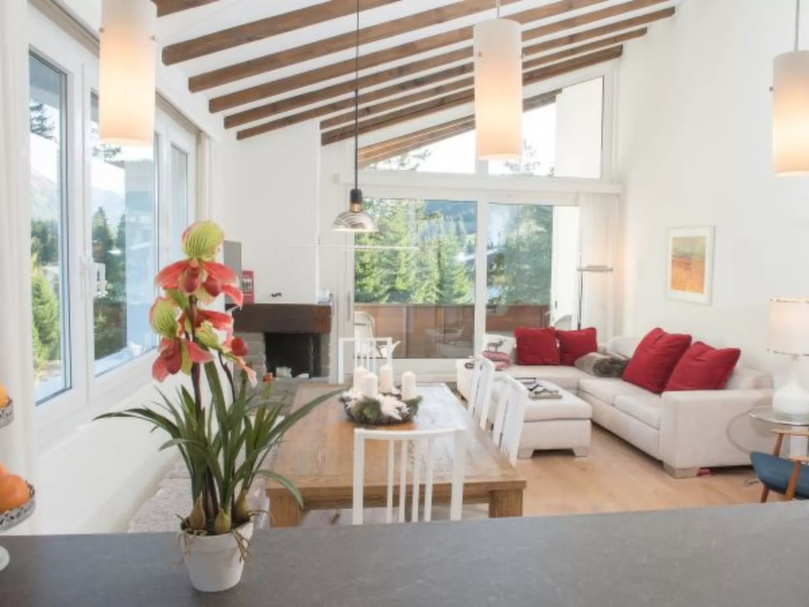 Attikawohnung La Riva Lenzerheide - Binnen