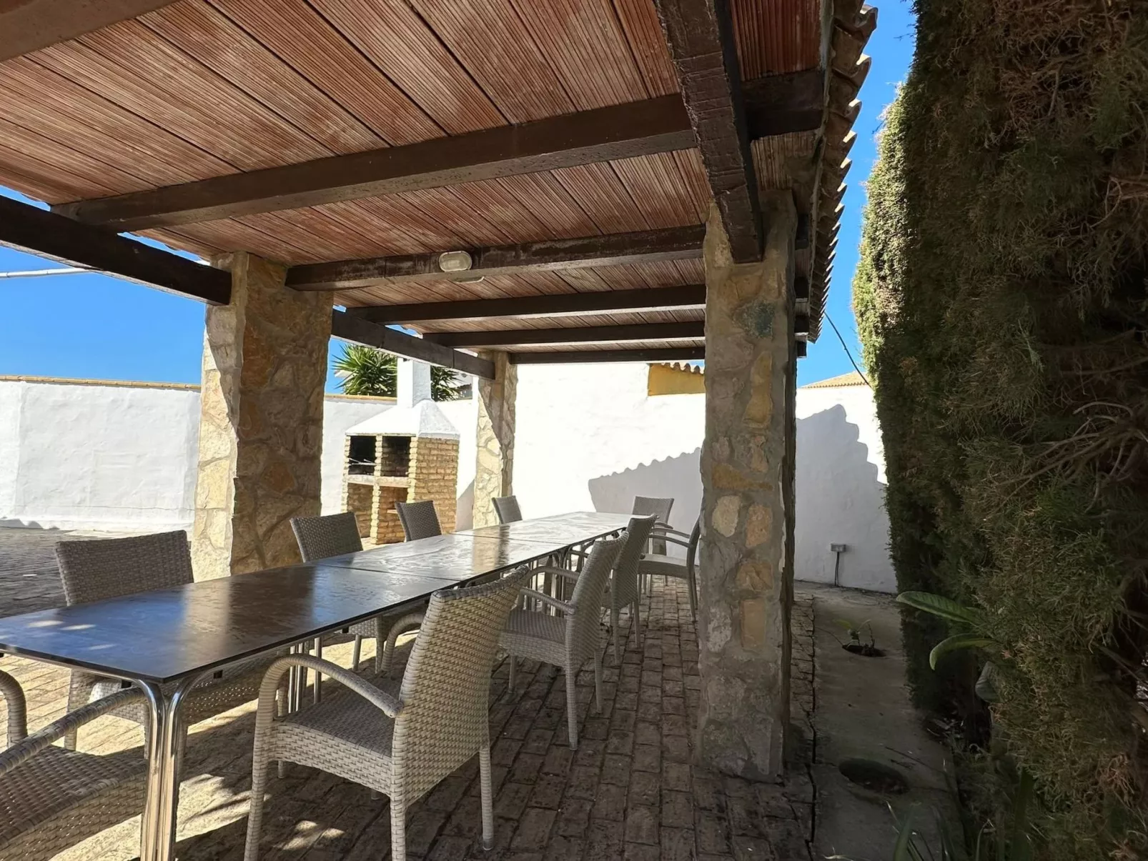 Gemütliches Ferienhaus für 8 Personen - Buiten