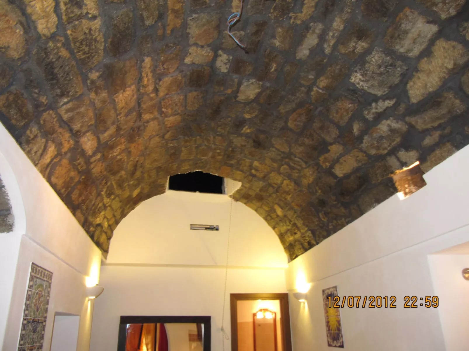 Dammuso mit Terrasse und Meerblick - Binnen