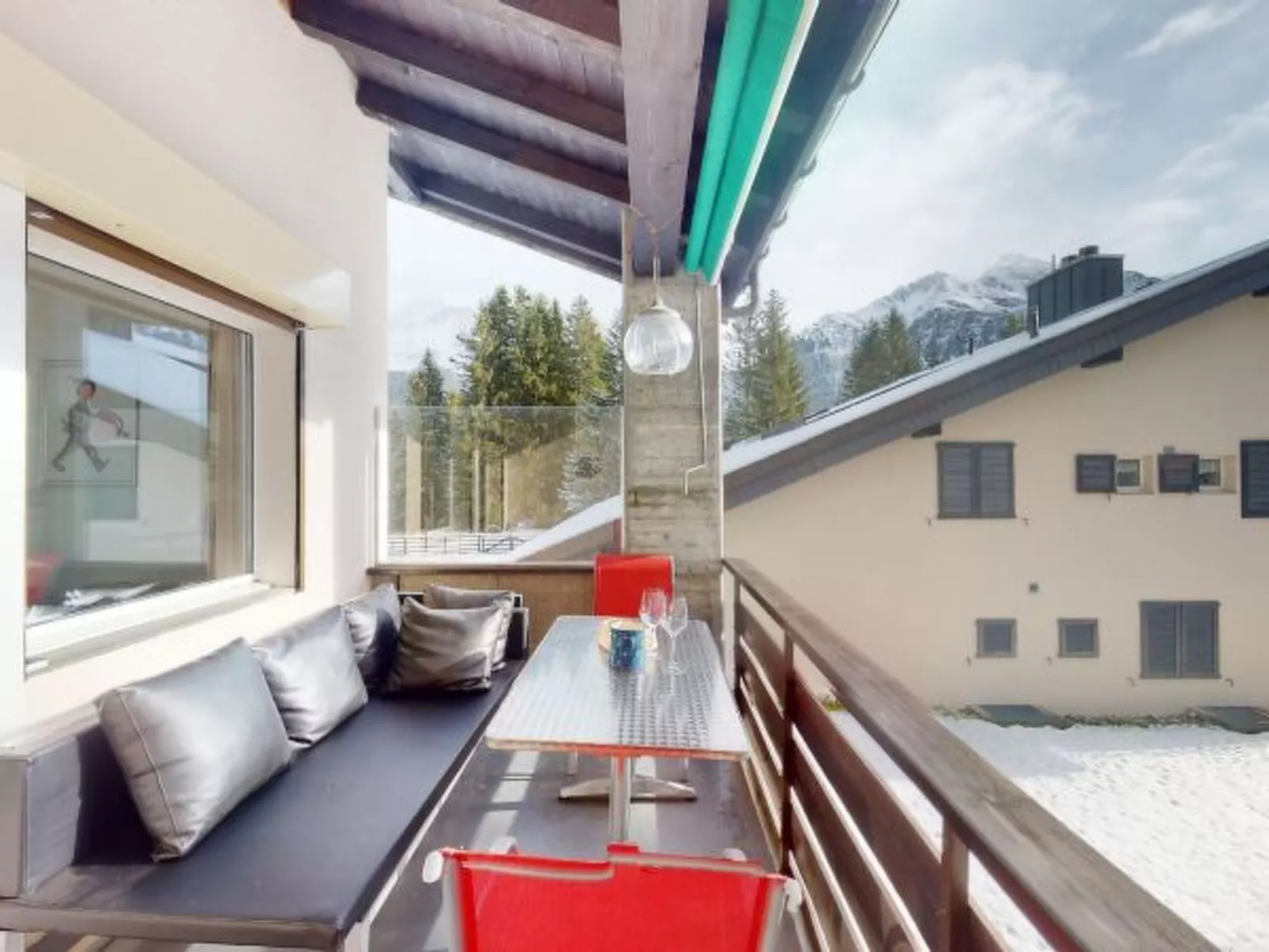 Familien Ferienwohnung Palois - Lenzerheide Zentrum - Binnen