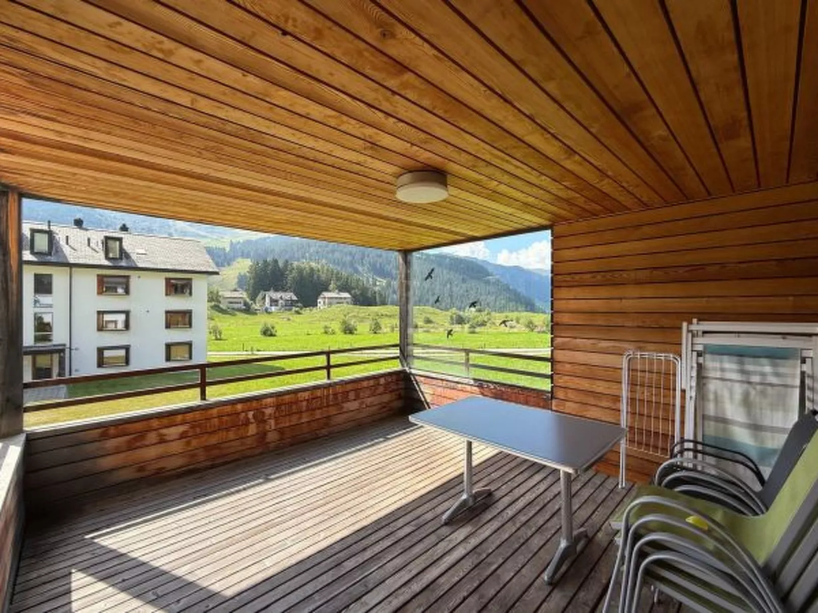Family accommodation Oberbergstrassse for 5 persons Parpan - Buiten