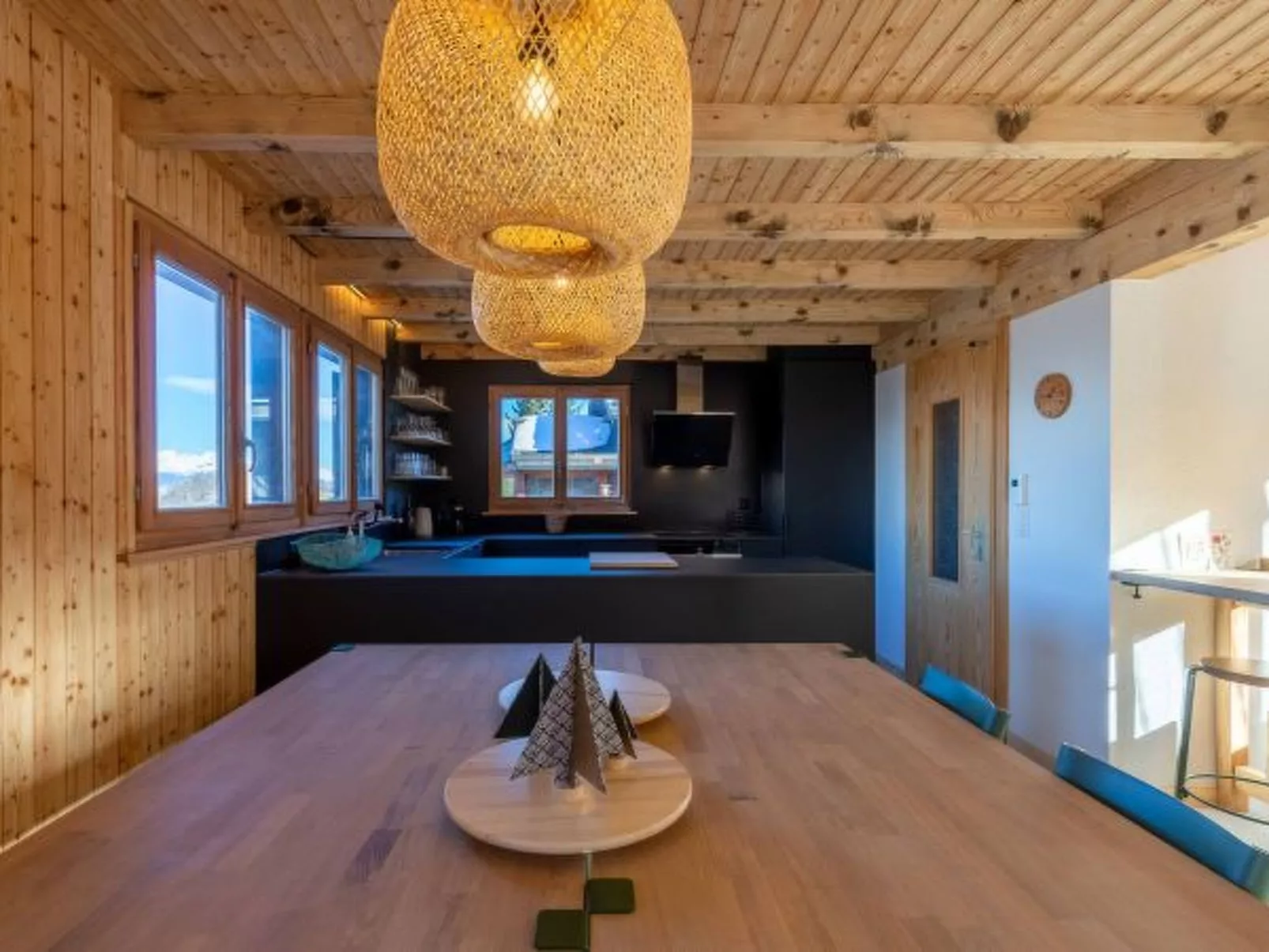 Chalet La Chenevière - Binnen