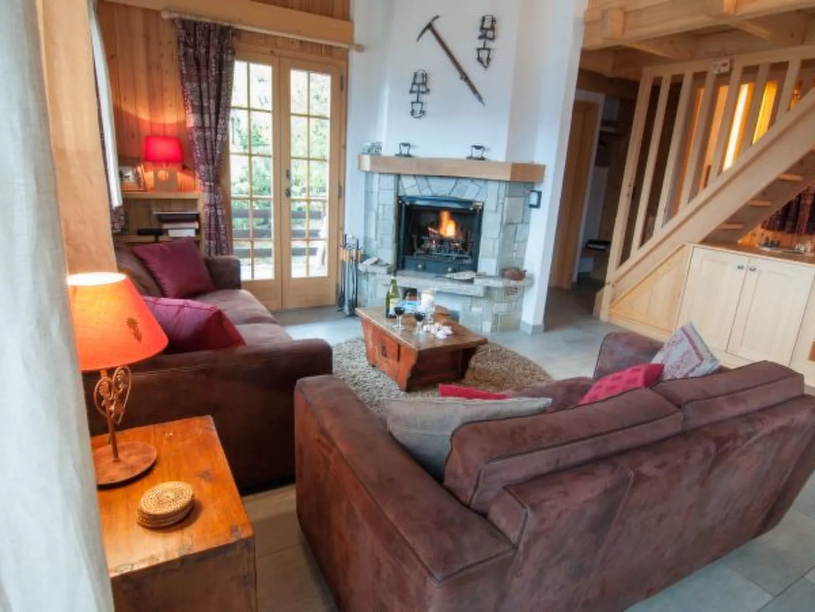 Chalet Lisa, ski-in/out, accessible by car - Binnen