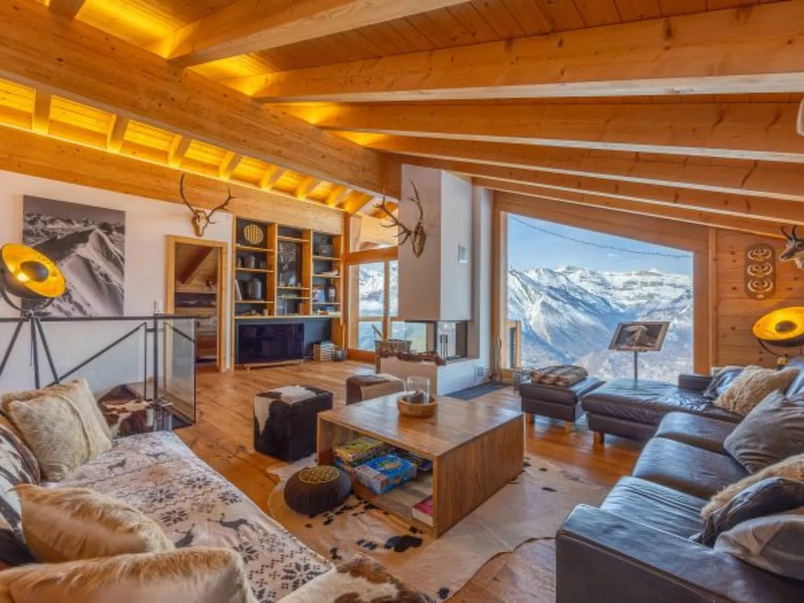 Chalet Ciel Etoilé - vue splendide - Binnen