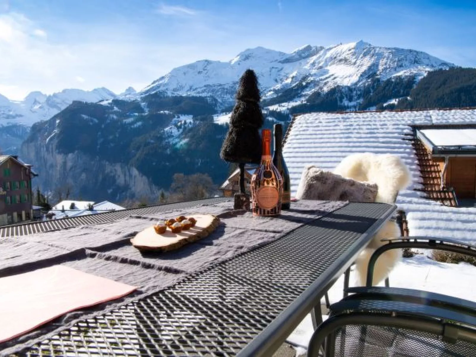 Chalet Sterndolde Apt. 1 - Buiten