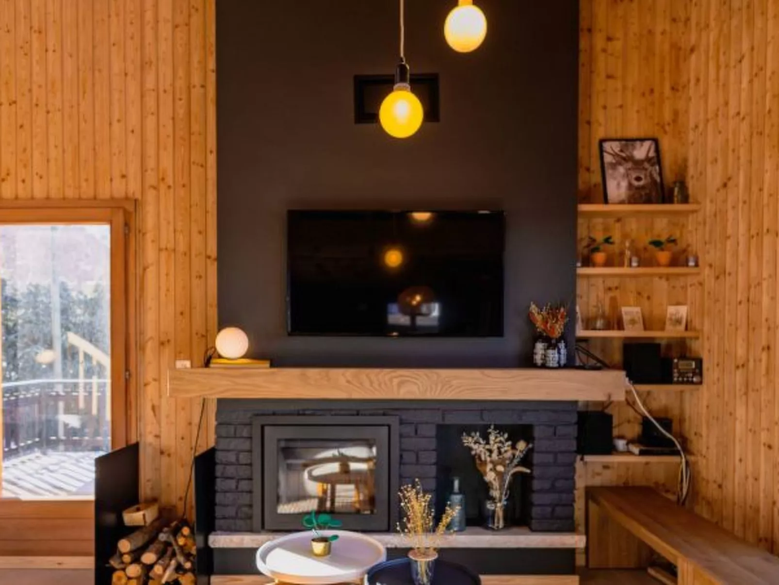 Chalet La Chenevière - Binnen