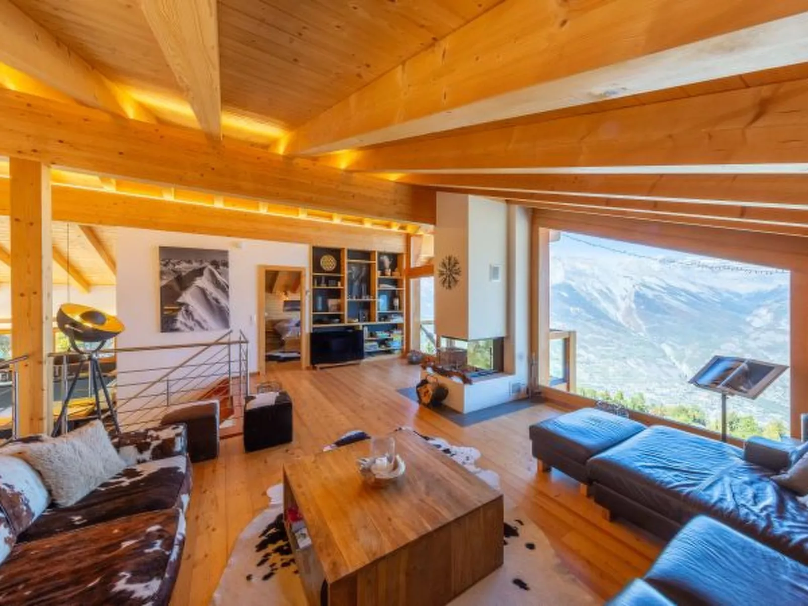Chalet Ciel Etoilé - vue splendide - Binnen
