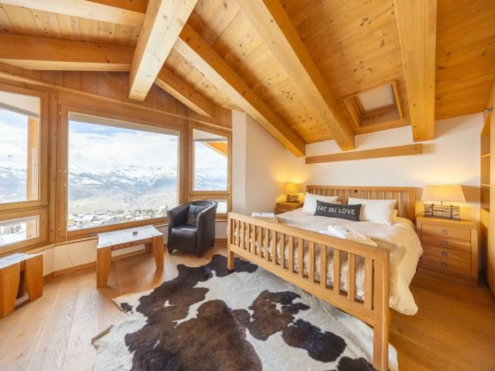 Chalet Enchanteur sauna, Whirlpool, 13pax - Binnen