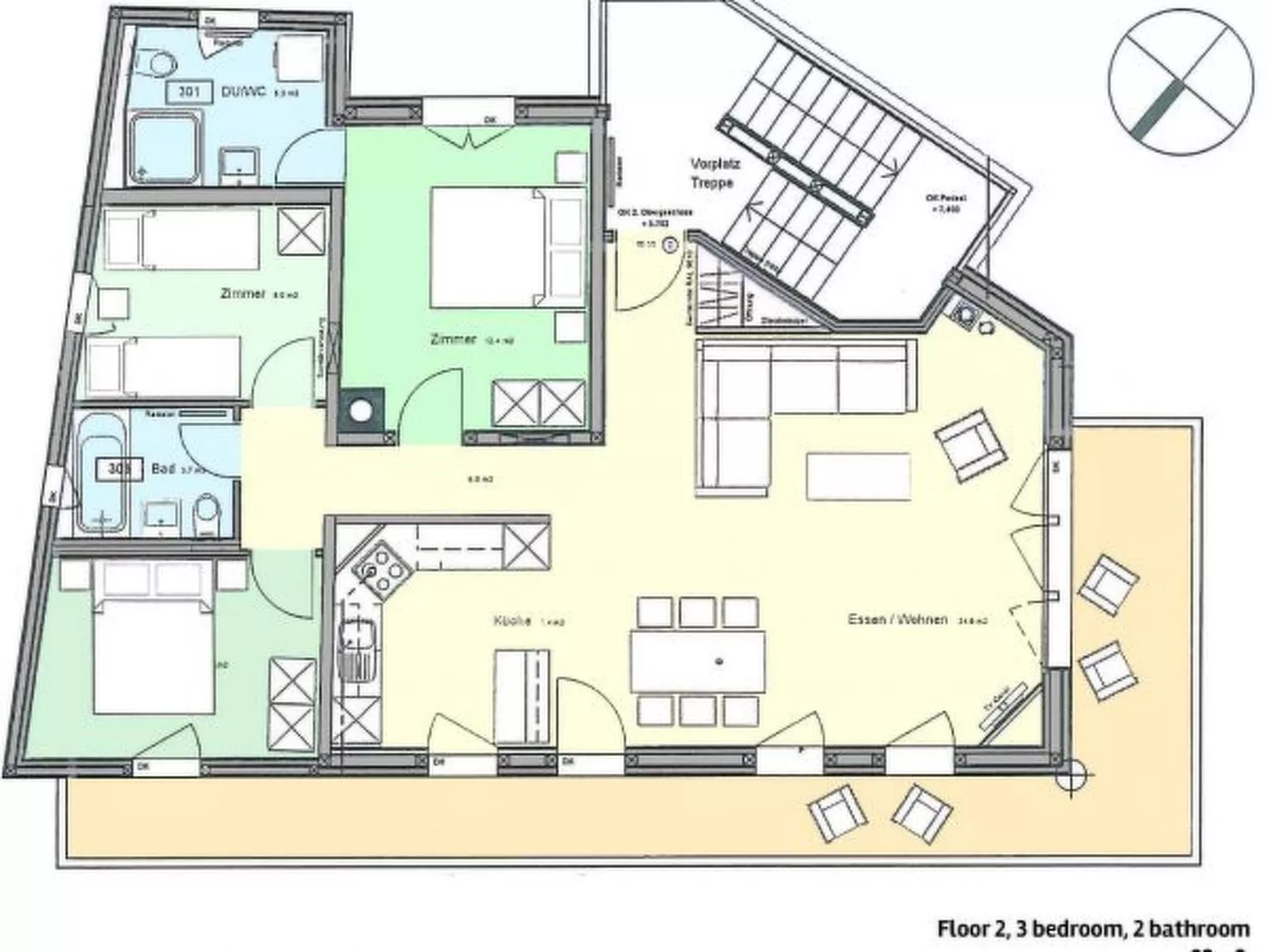 Chalet Waldschluecht - Binnen