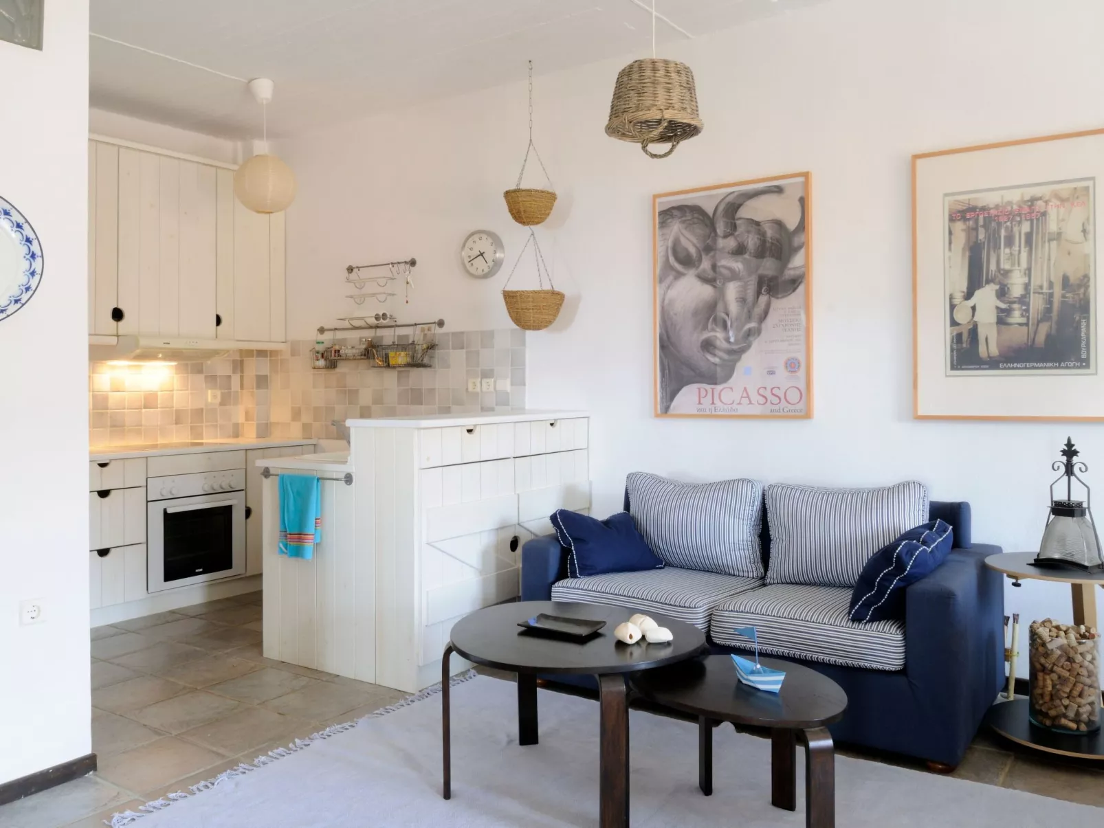 Wohnung in Kea mit Parkplatz im Freien und Blick auf den Sonnenuntergang - Image-tags.info