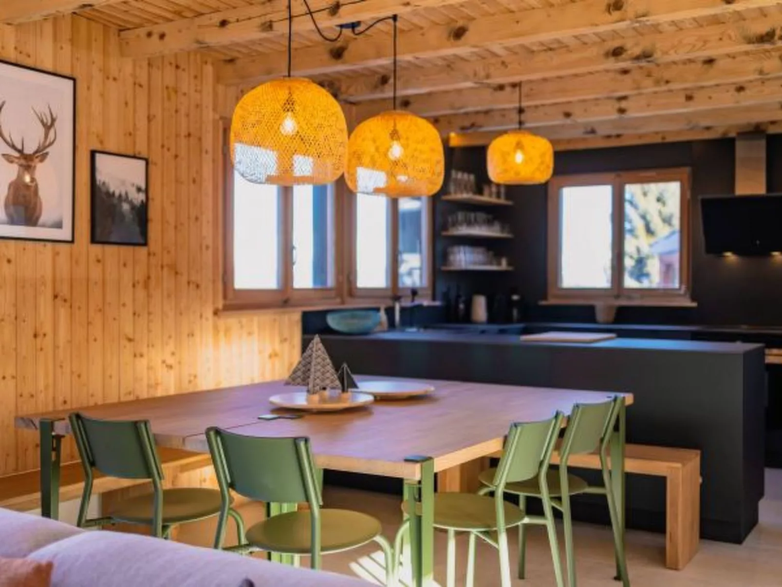 Chalet La Chenevière - Buiten