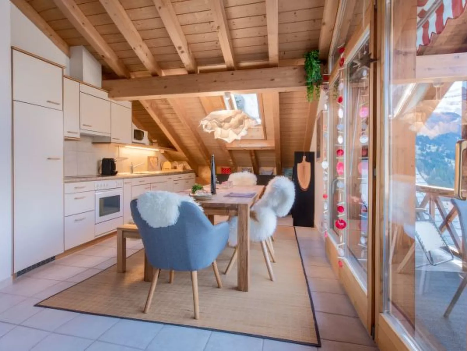 Chalet Rose Penthouse Residence - Binnen