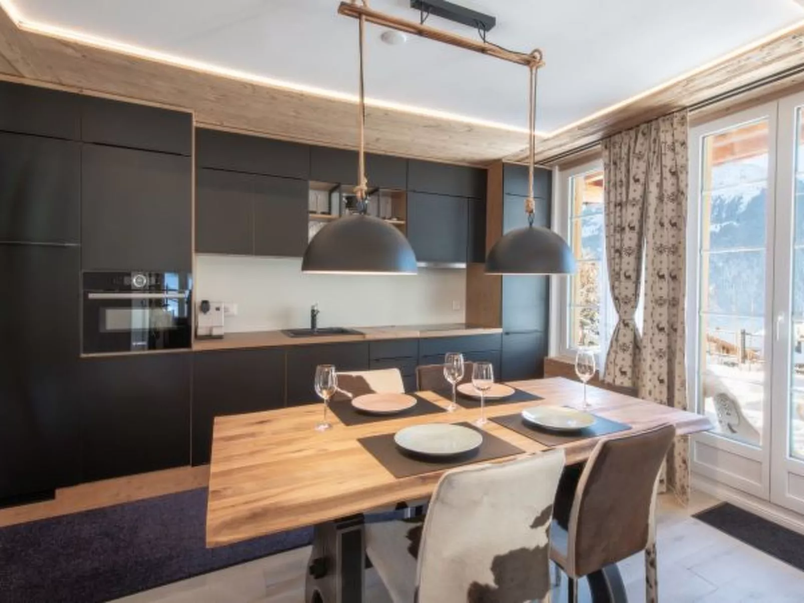 Chalet Lobhornblick - Binnen