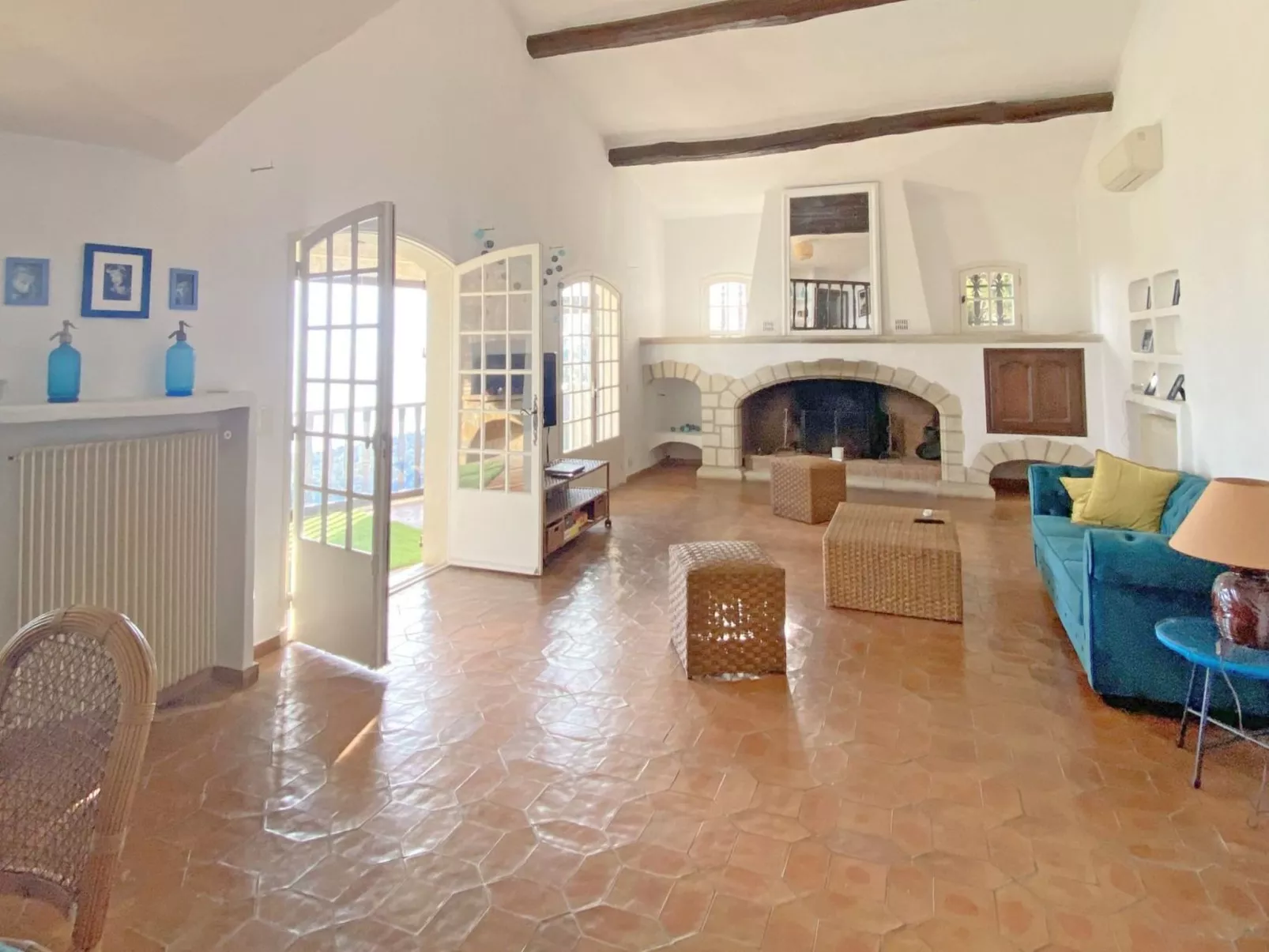 Villa T6 - 8 Personen - Privates Schwimmbad - Meerblick - Klimaanlage - Wifi - - Binnen