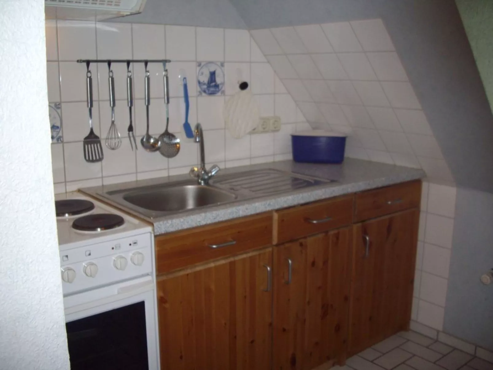 Wohnung in einem reetgedeckten Friesenhaus aus dem Jahr 1860 - Binnen