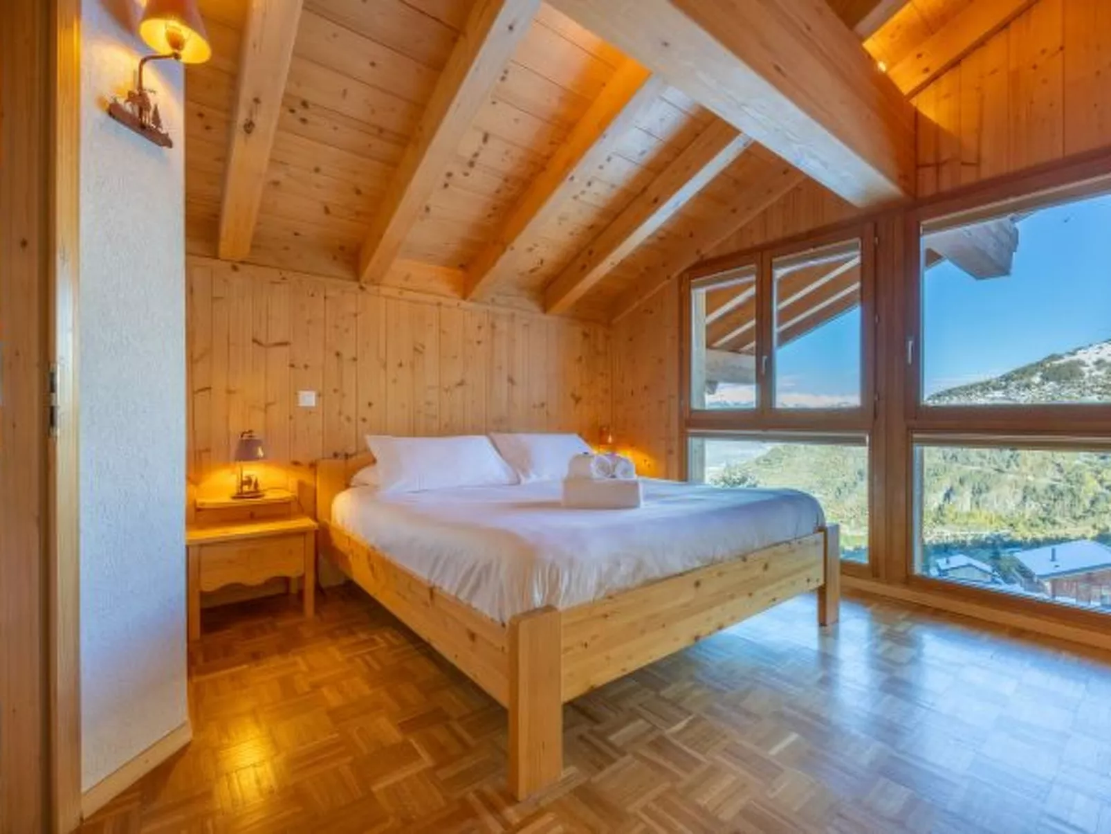 Chalet Vansamis, views & sauna - Binnen