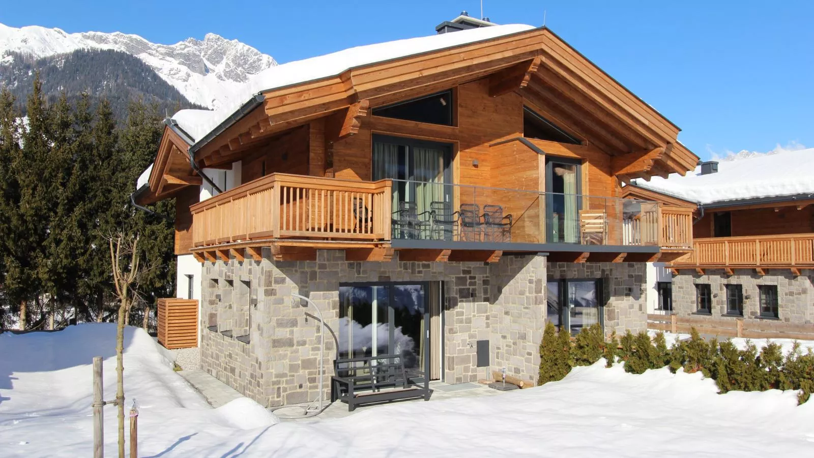 Chalet Schneelöwe XL-Exterieur winter