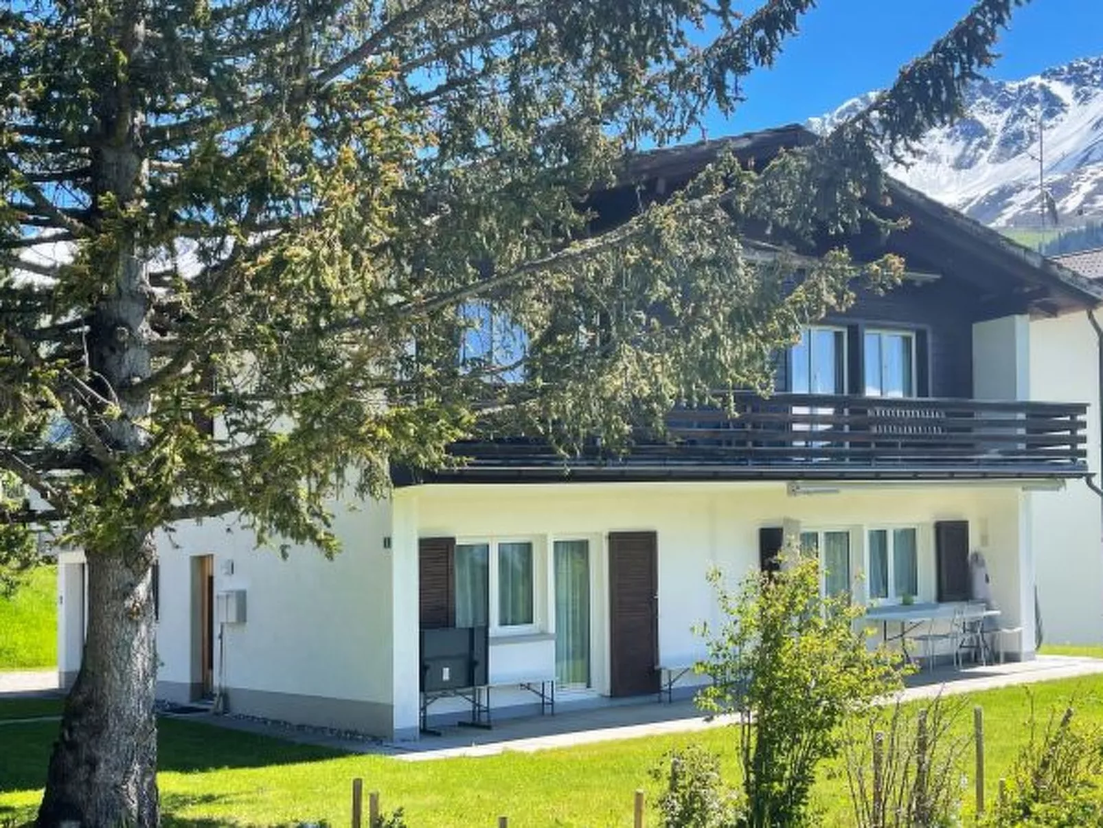 Ski in Ski out Familienunterkunft Chesa Katja Lenzerheide - Buiten