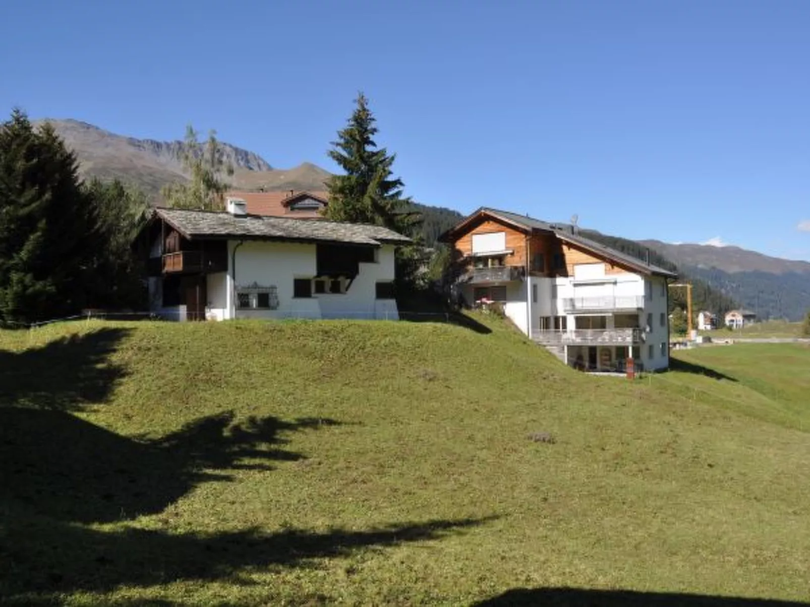 Ski in-Ski out Ferienwohnung Heimberg in Parpan- Lenzerheide - Buiten