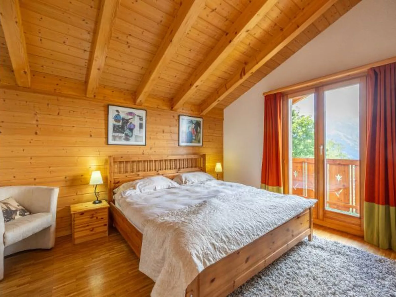 Chalet La Vue - hammam, pet friendly, amazing view - Binnen