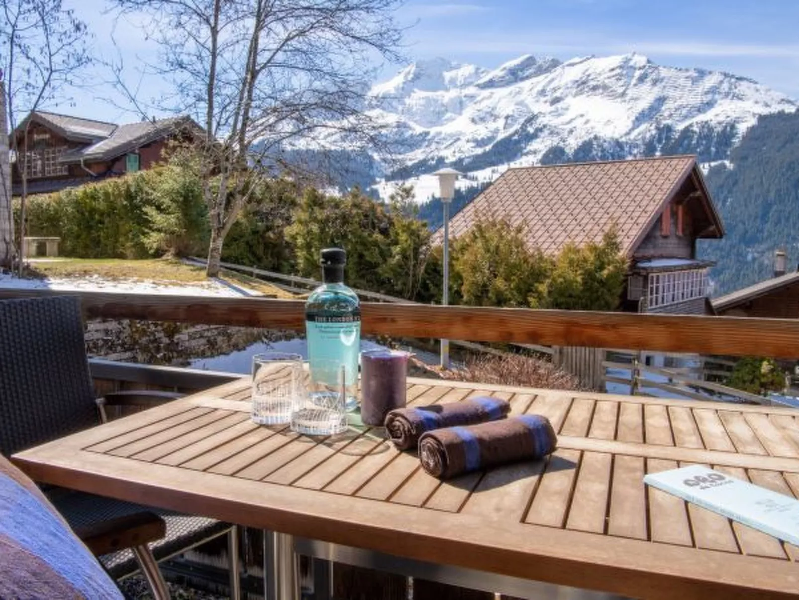 Chalet Sole Apt. 3 - Buiten