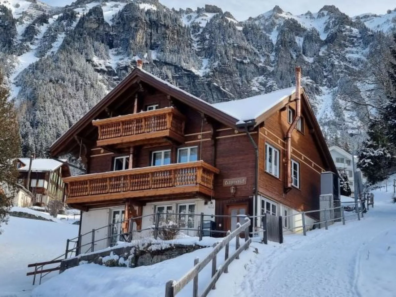 Chalet Lobhornblick - Buiten