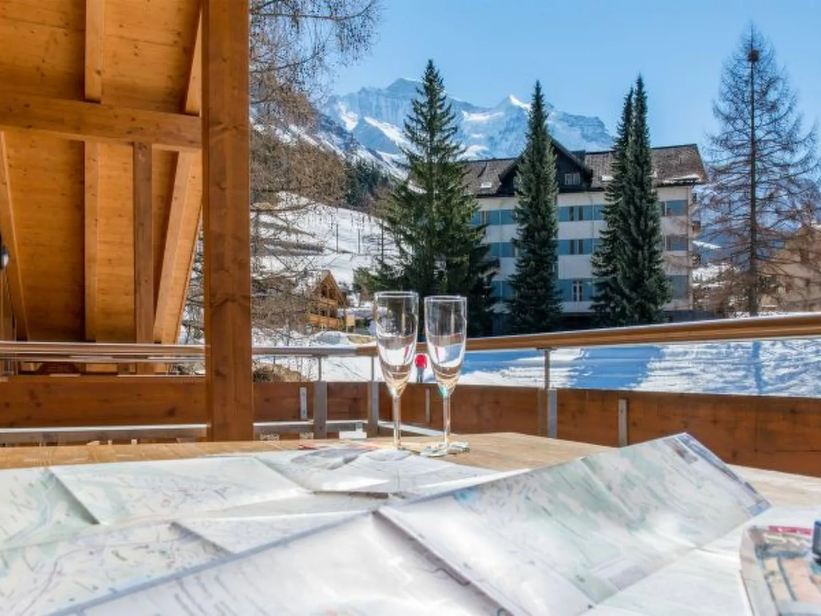 Chalet Luna Penthouse K - Buiten