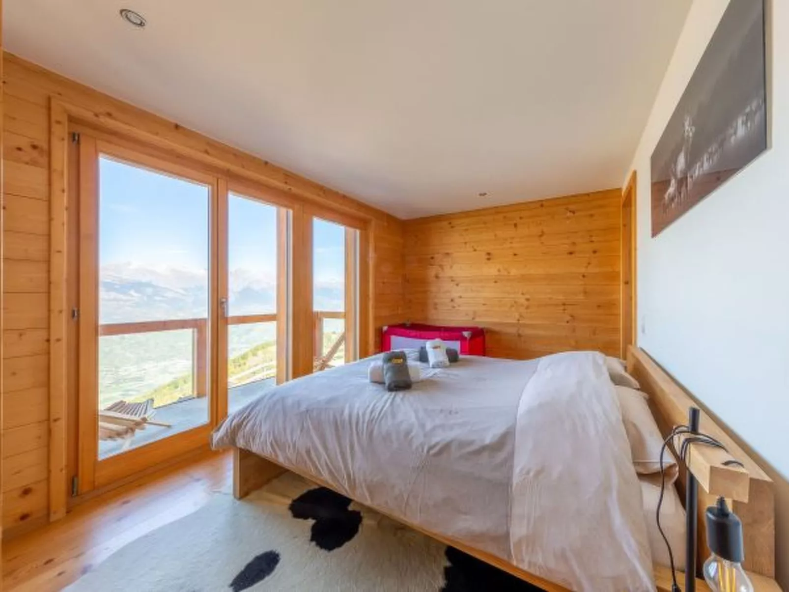 Chalet Ciel Etoilé - vue splendide - Binnen