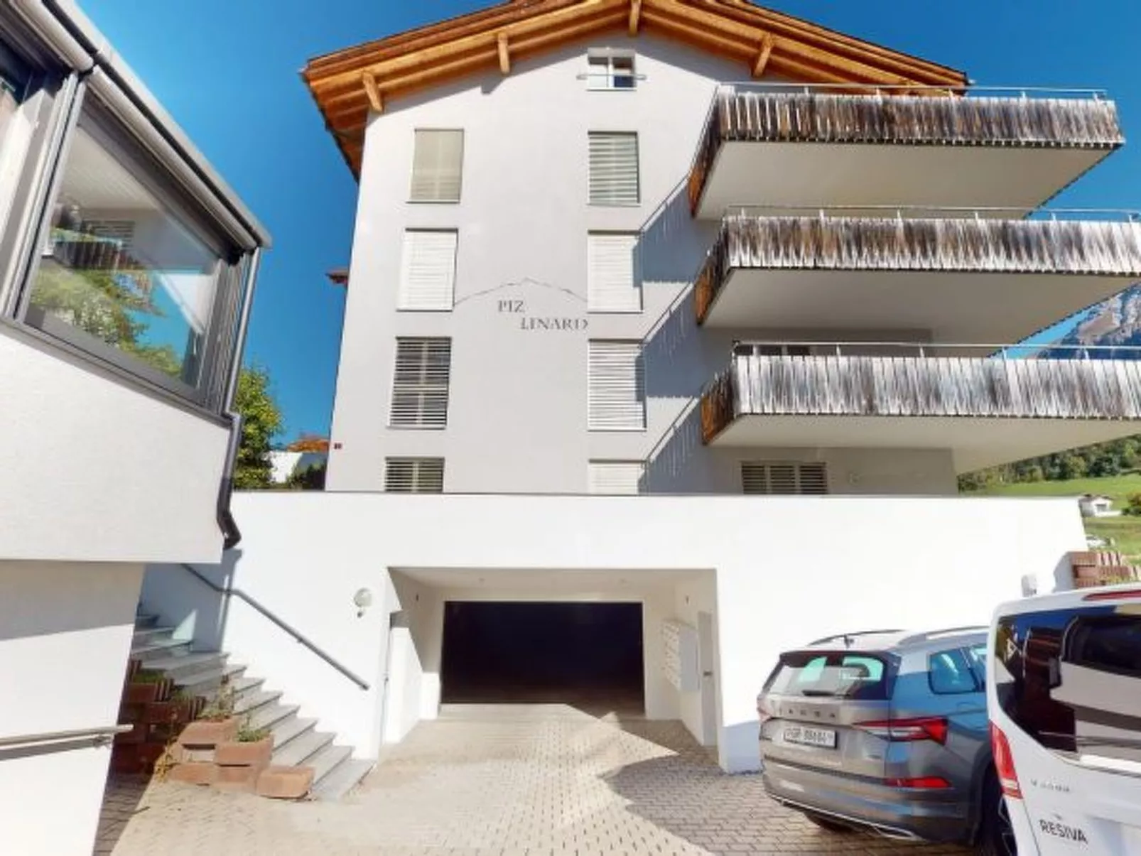 3.5 Zimmer Ferienwohnung Piz Linard Lantsch Lenz - Buiten