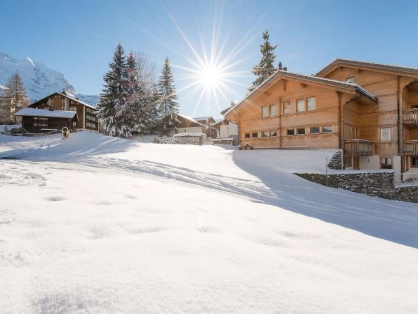 Chalet Sole Apt. 2 - Buiten