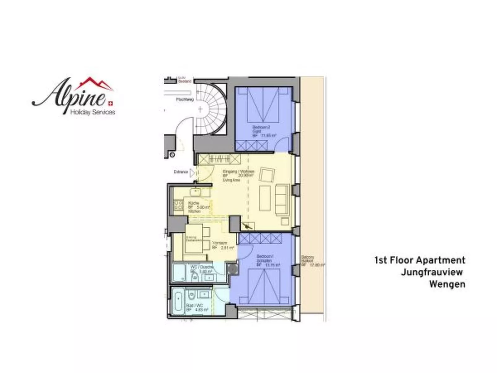 Apartment Jungfrauview - Binnen