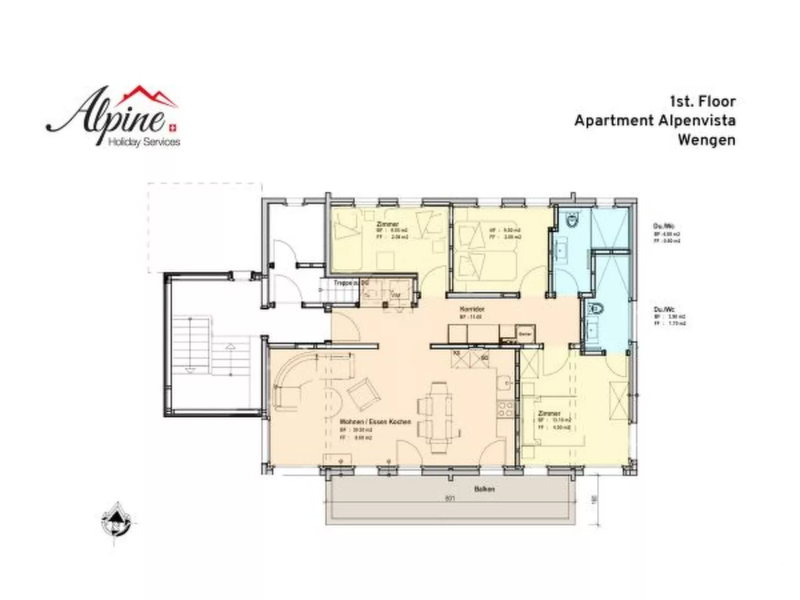 Chalet Alpenvista - Binnen