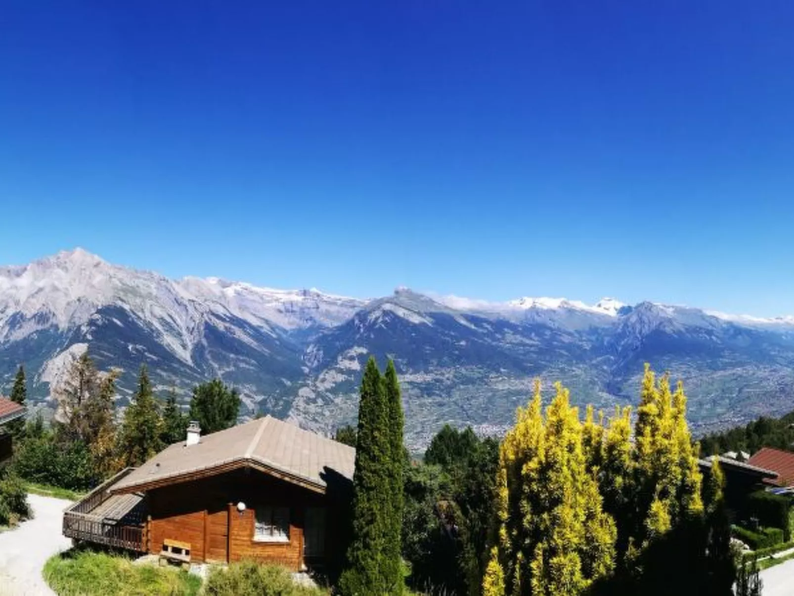 Chalet Belle Poncke Nendaz 4 Vallées - Buiten
